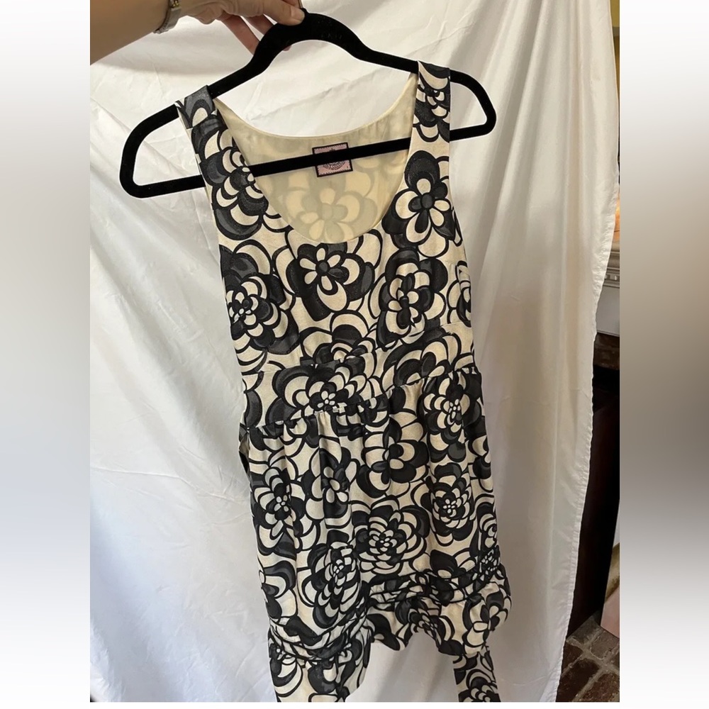 Juicy Couture B&W floral Dress
